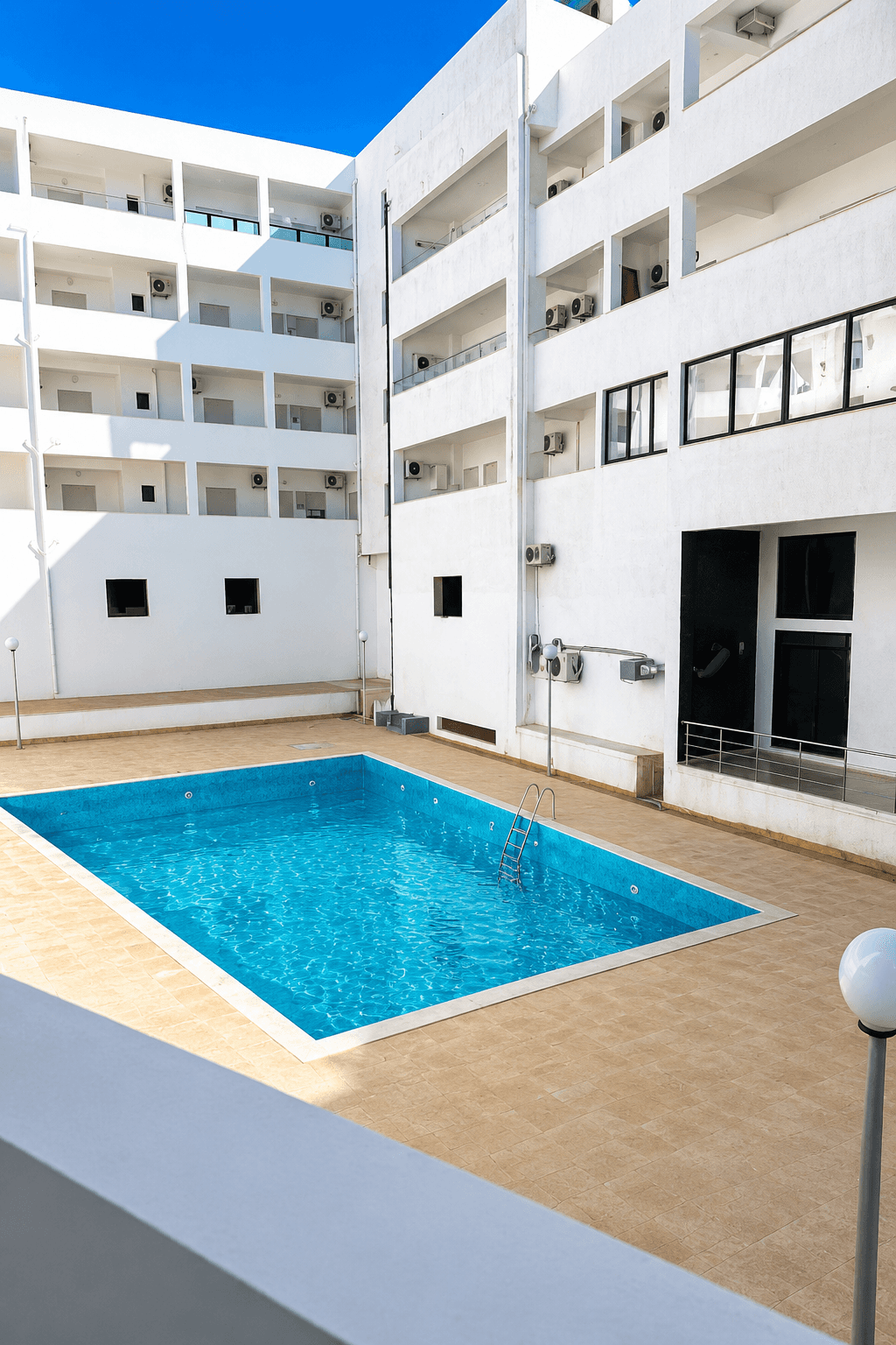 Tabarka S+2 Apartment: Beach Within Walking Distance, Pool & Parking